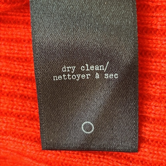 Rag & Bone Red Cashmere Sweater Dress - Picture 6 of 7